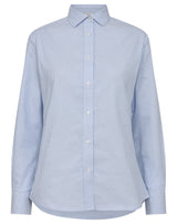 BS Marie Slim Fit Skjorte - Light Blue/White