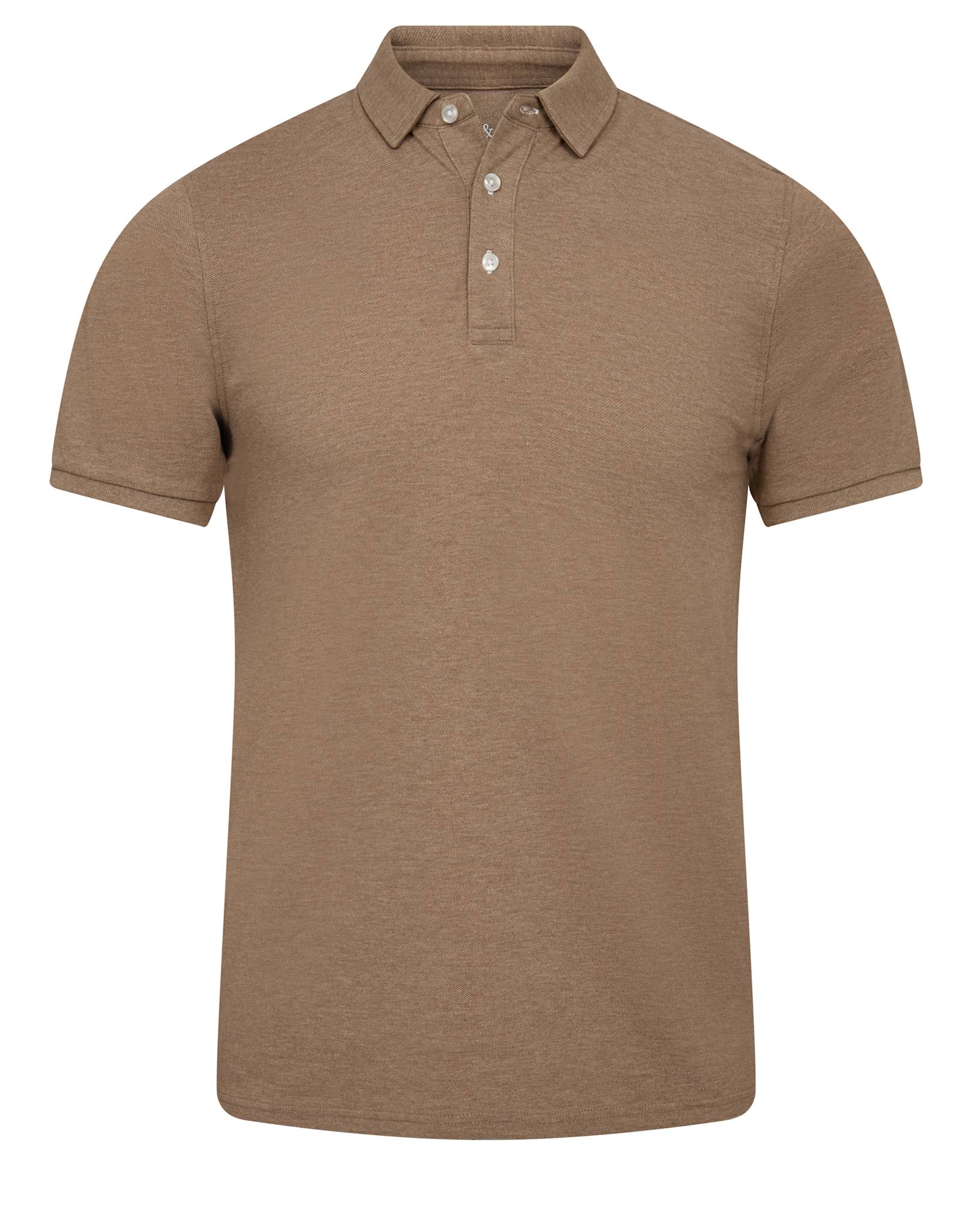 BS Taketomi Regular Fit Polo - Brown