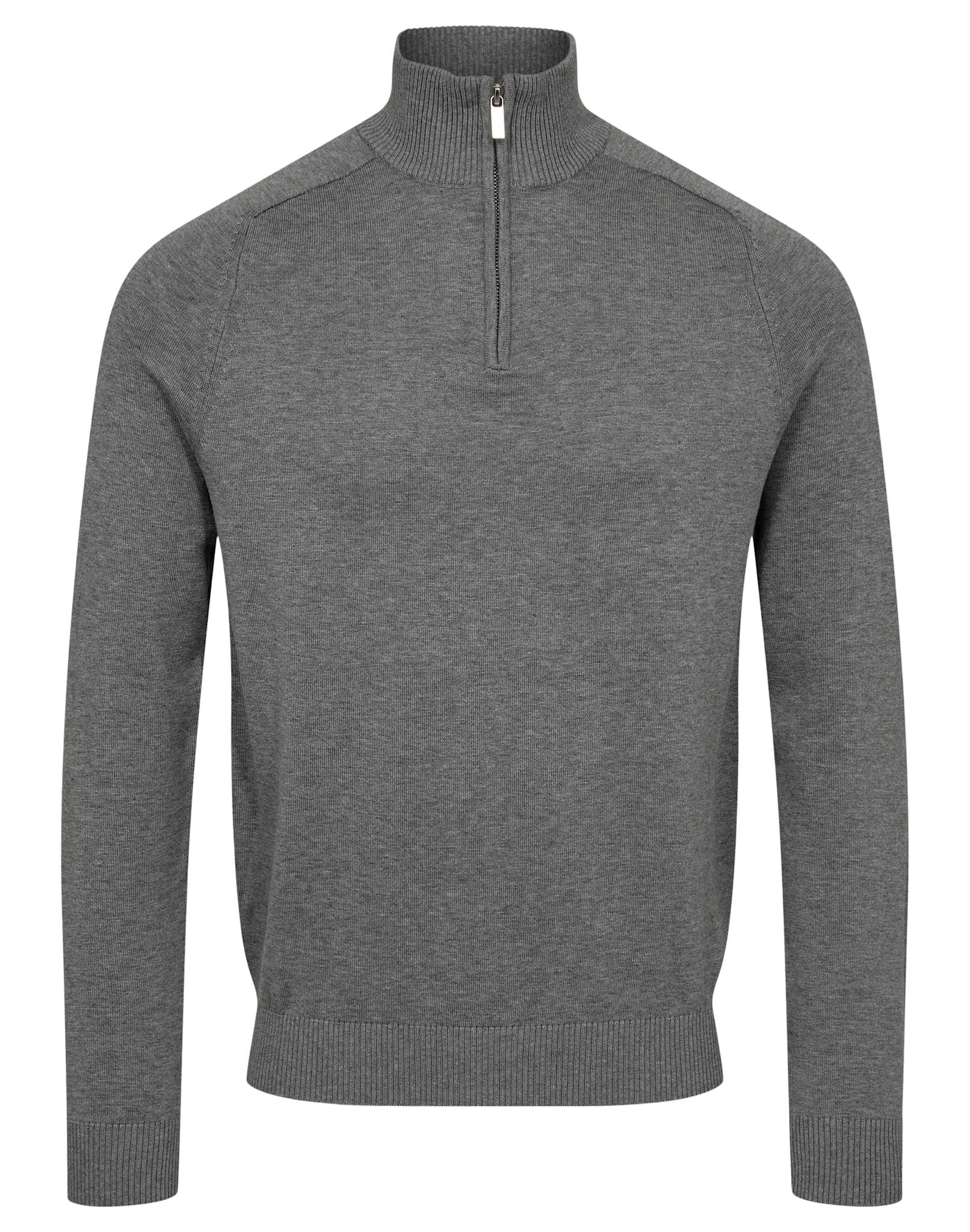 BS Vangelis Regular Fit Strik - Light Grey