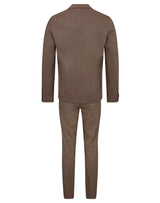 BS Pollino Classic Fit Suit Set - Brown