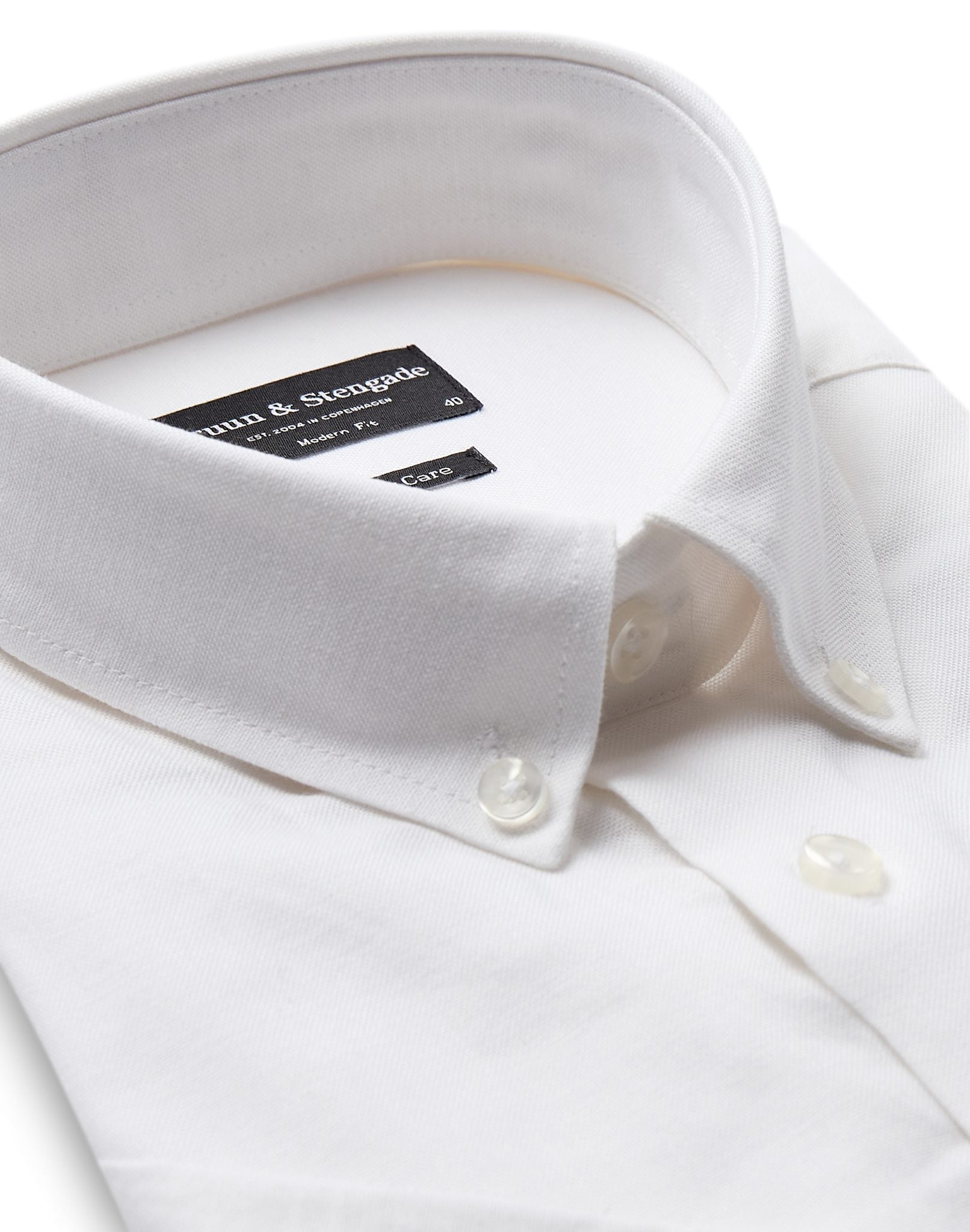BS Nishioka Modern Fit Skjorte - White