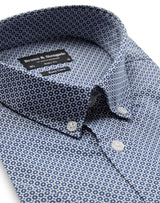 BS Facundo Modern Fit Skjorte - Dark Blue