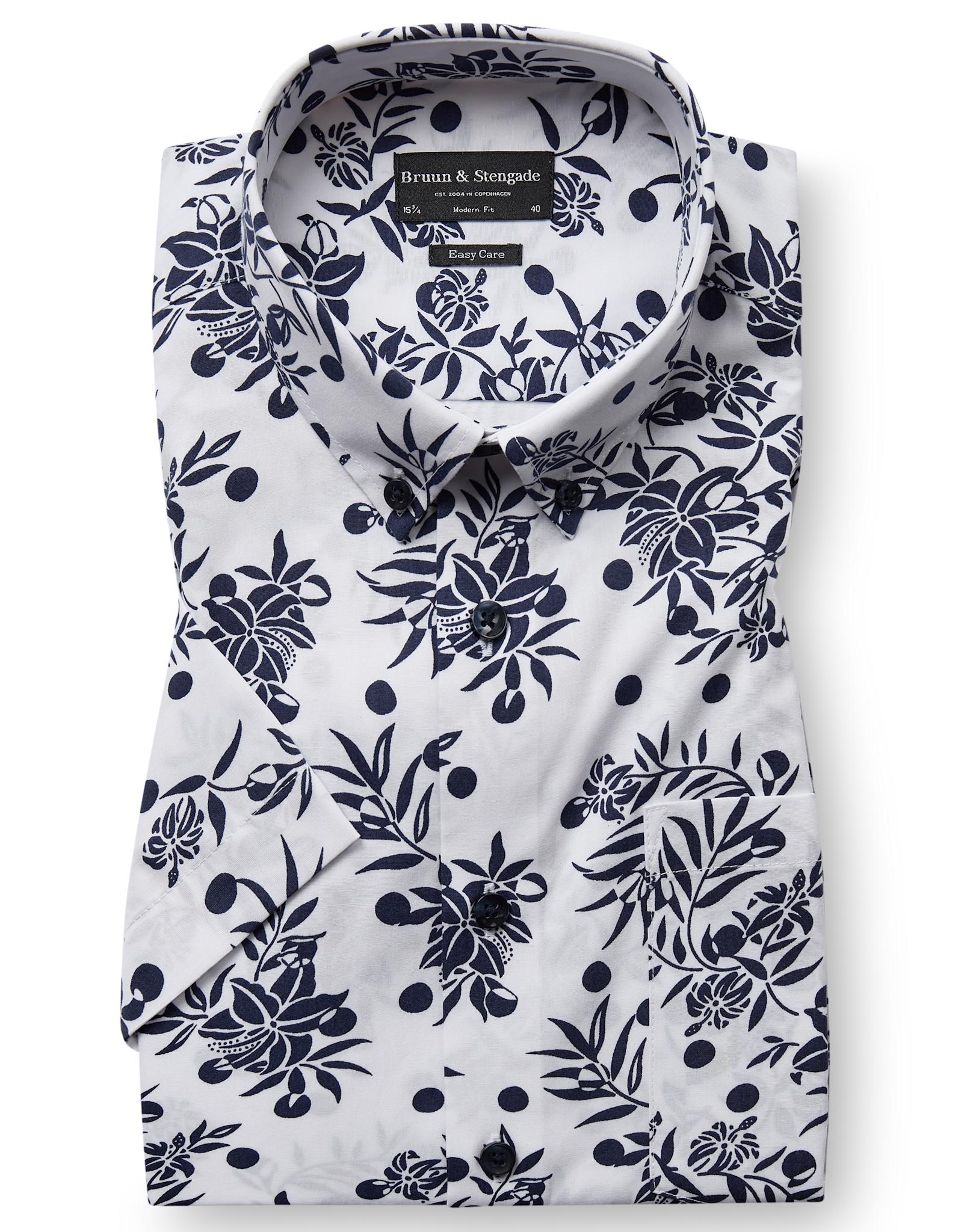 BS Mayot Modern Fit Skjorte - White