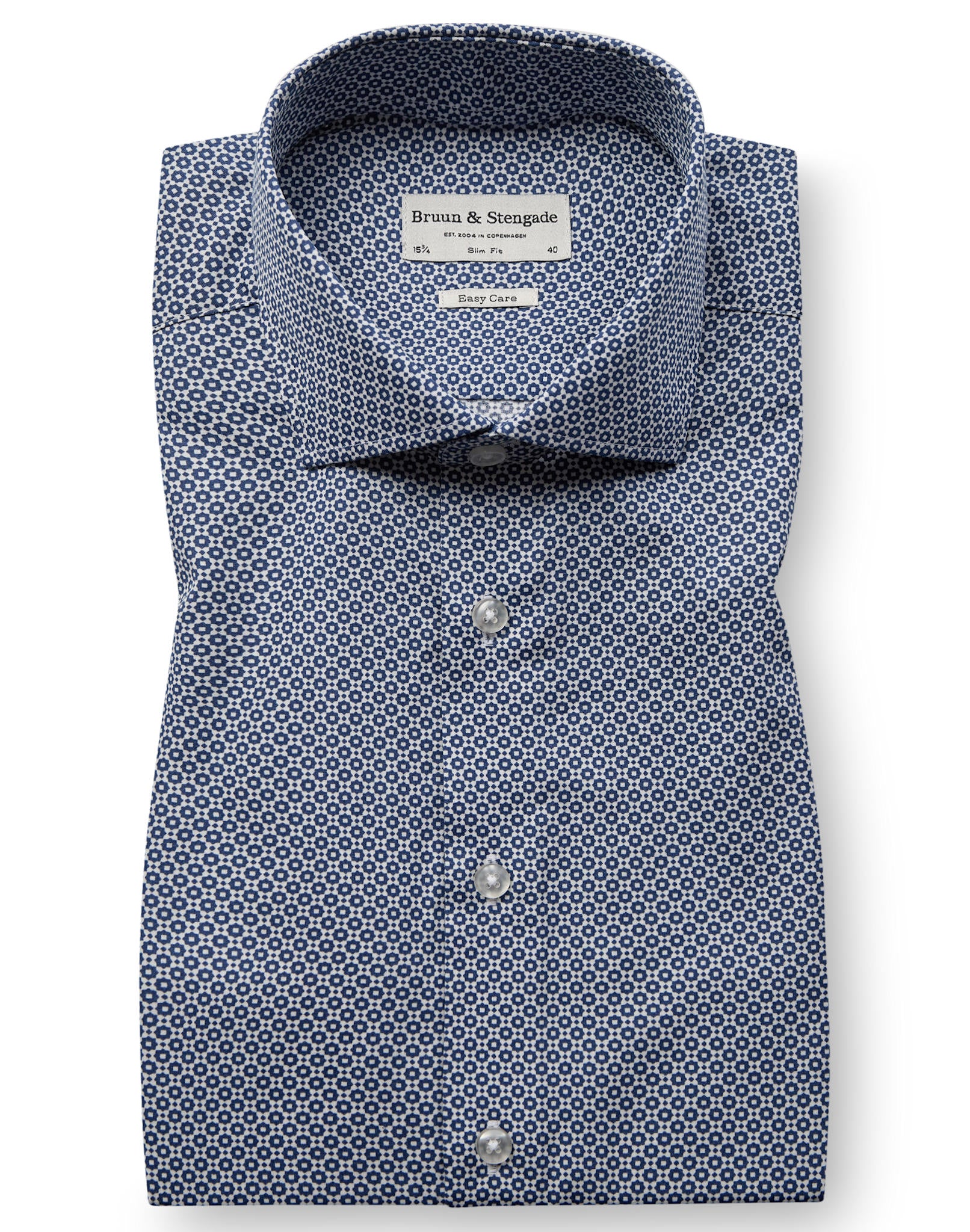 BS Ofner Slim Fit Shirt - Dark Blue