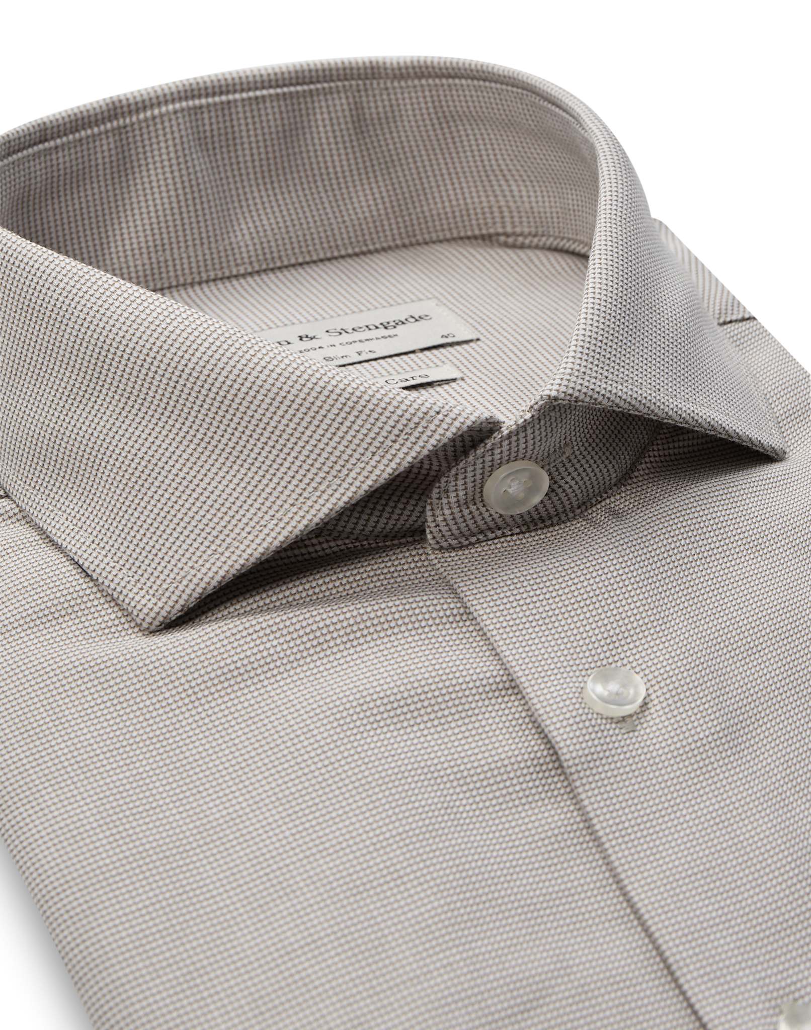 BS Korda Slim Fit Shirt - Sand