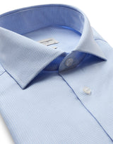 BS Aliassime Slim Fit Skjorte - Light Blue