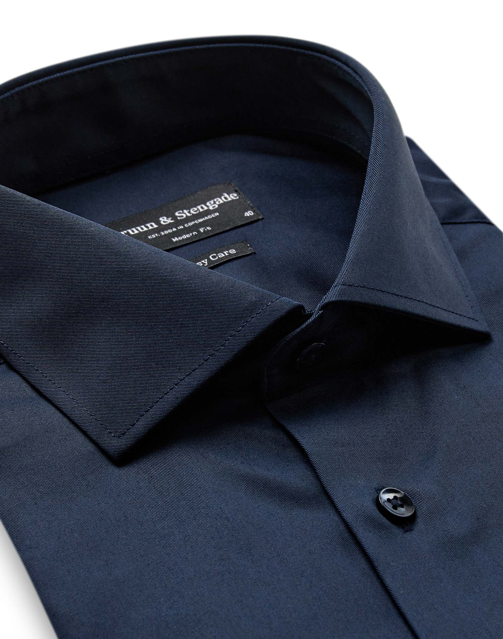 BS Lehecka Modern Fit Skjorte - Navy