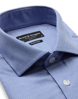 BS Struff Modern Fit Skjorte - Dark Blue