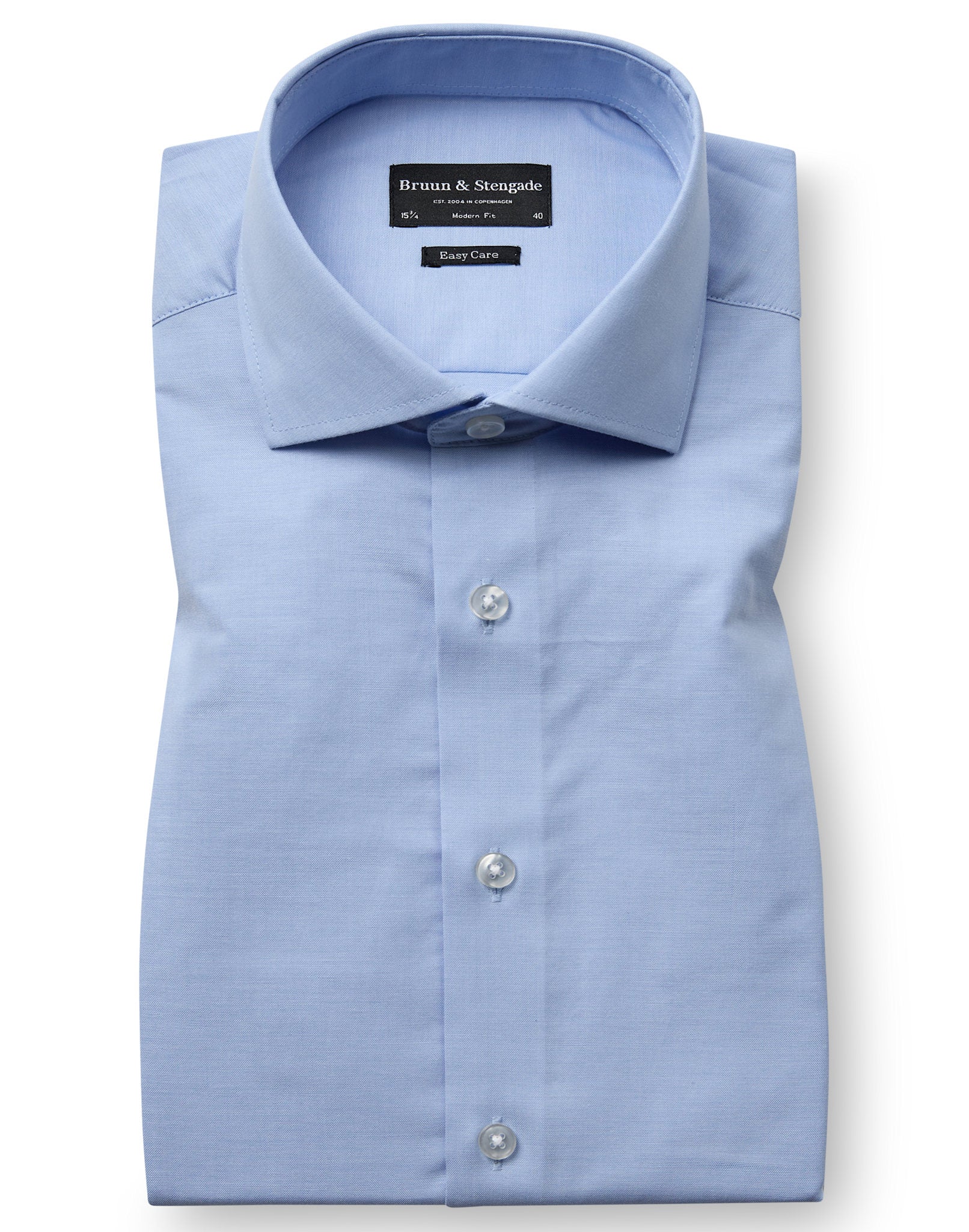 BS Grigor Modern Fit Skjorte - Light Blue