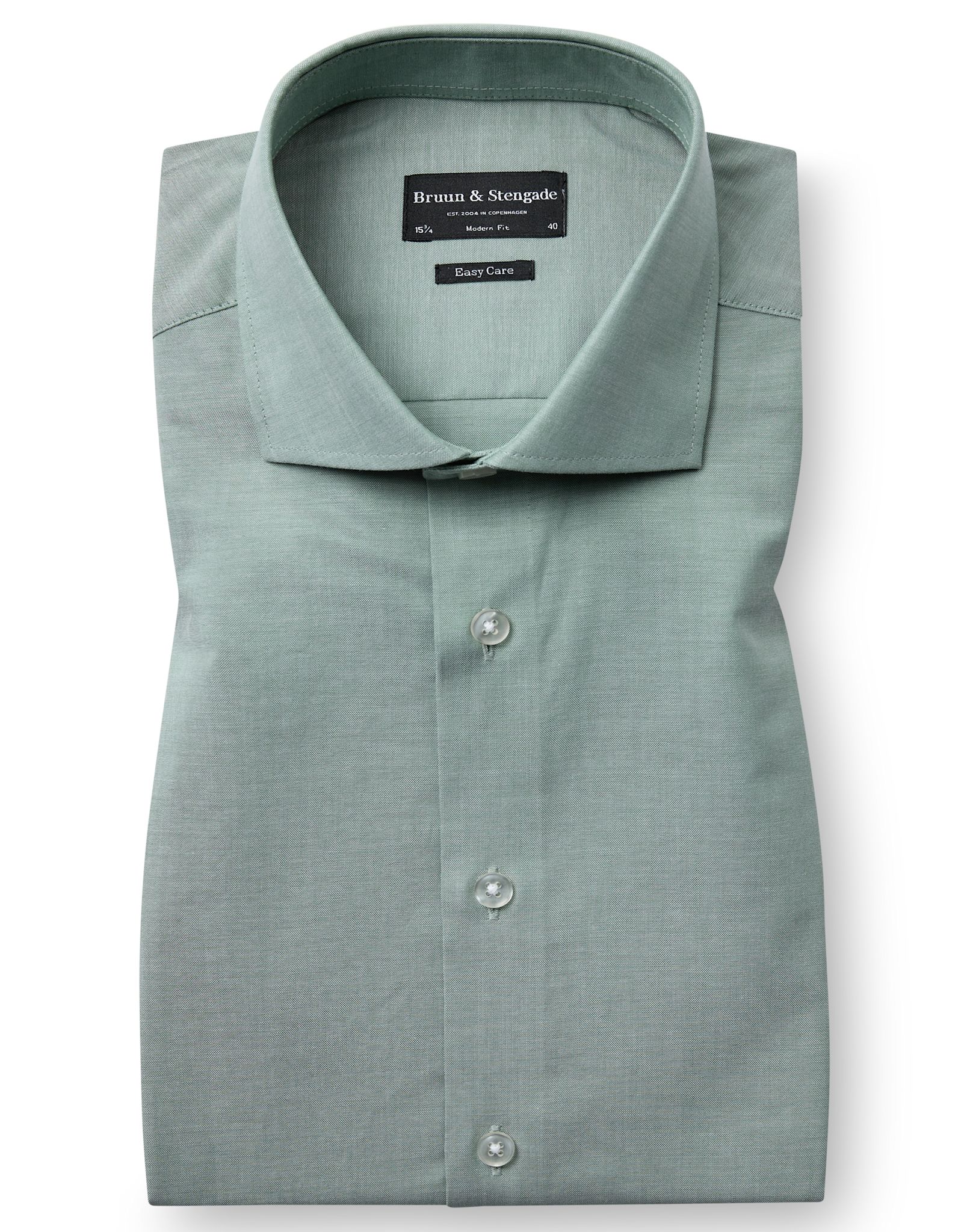 BS Shelton Modern Fit Skjorte - Green