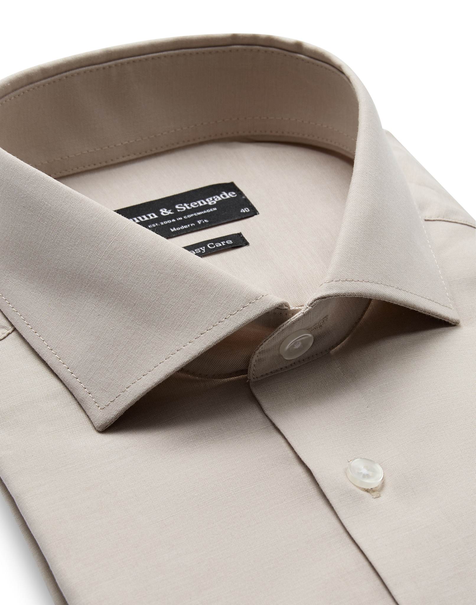 BS Jarry Modern Fit Skjorte - Sand