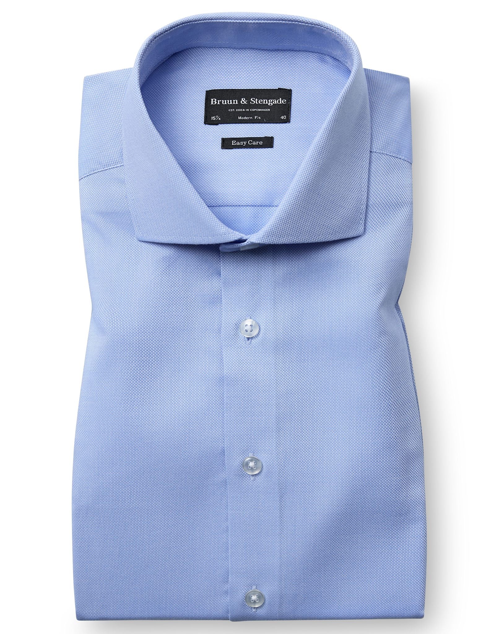 BS Sinner Modern Fit Skjorte - Light Blue