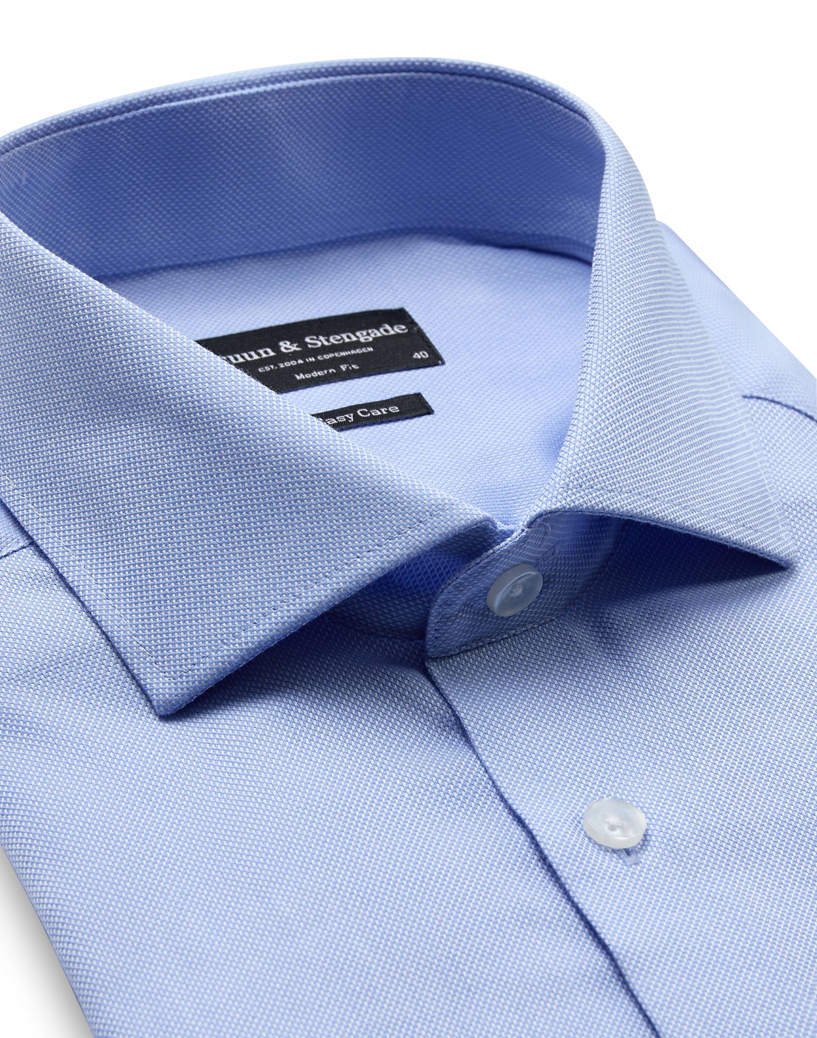 BS Sinner Modern Fit Skjorte - Light Blue