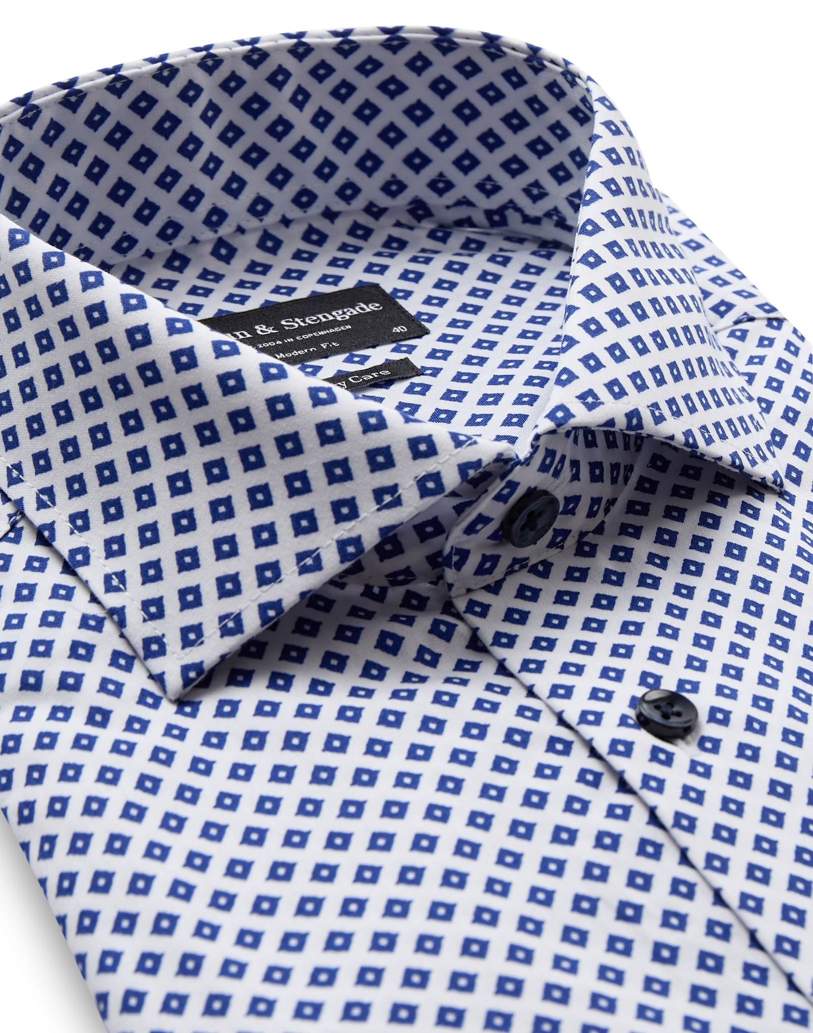 BS Klein Modern Fit Shirt - White