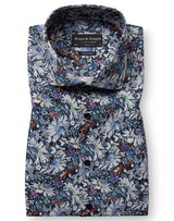 BS Bernabe Modern Fit Skjorte - Blue