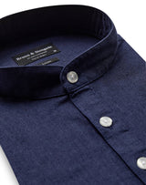 BS Crawford Casual Modern Fit Skjorte - Navy