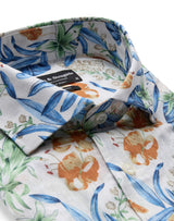 BS Walton Casual Modern Fit Skjorte - White