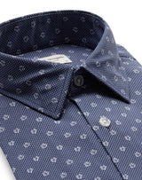 BS Grenier Performance Fit Skjorte - Dark Blue