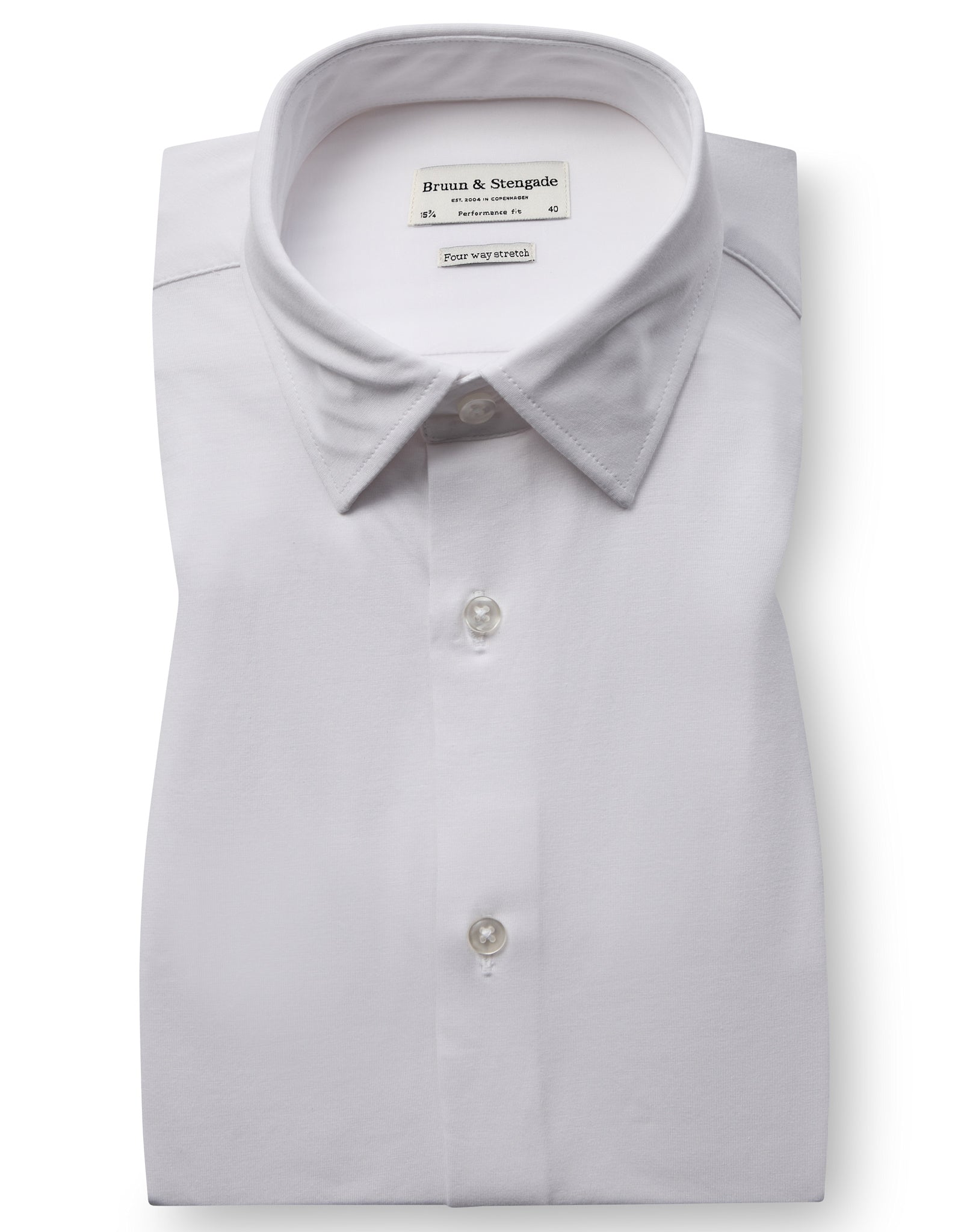 BS Nava Performance Fit Skjorte - White