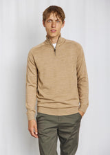 BS Pelle Regular Fit Strik - Light Brown