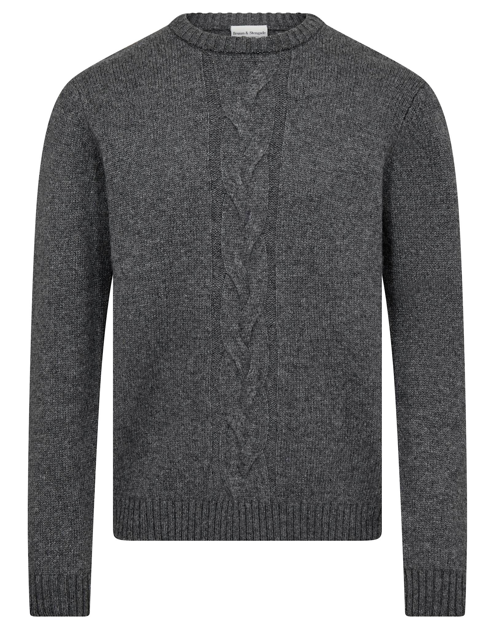 BS Tormod Regular Fit Strik - Grey