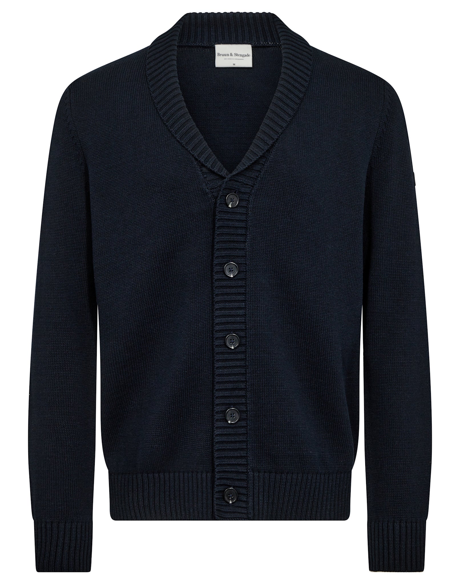 BS Bjarte Regular Fit Stickat - Navy