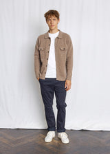 BS Nannak Regular Fit Strik - Brown