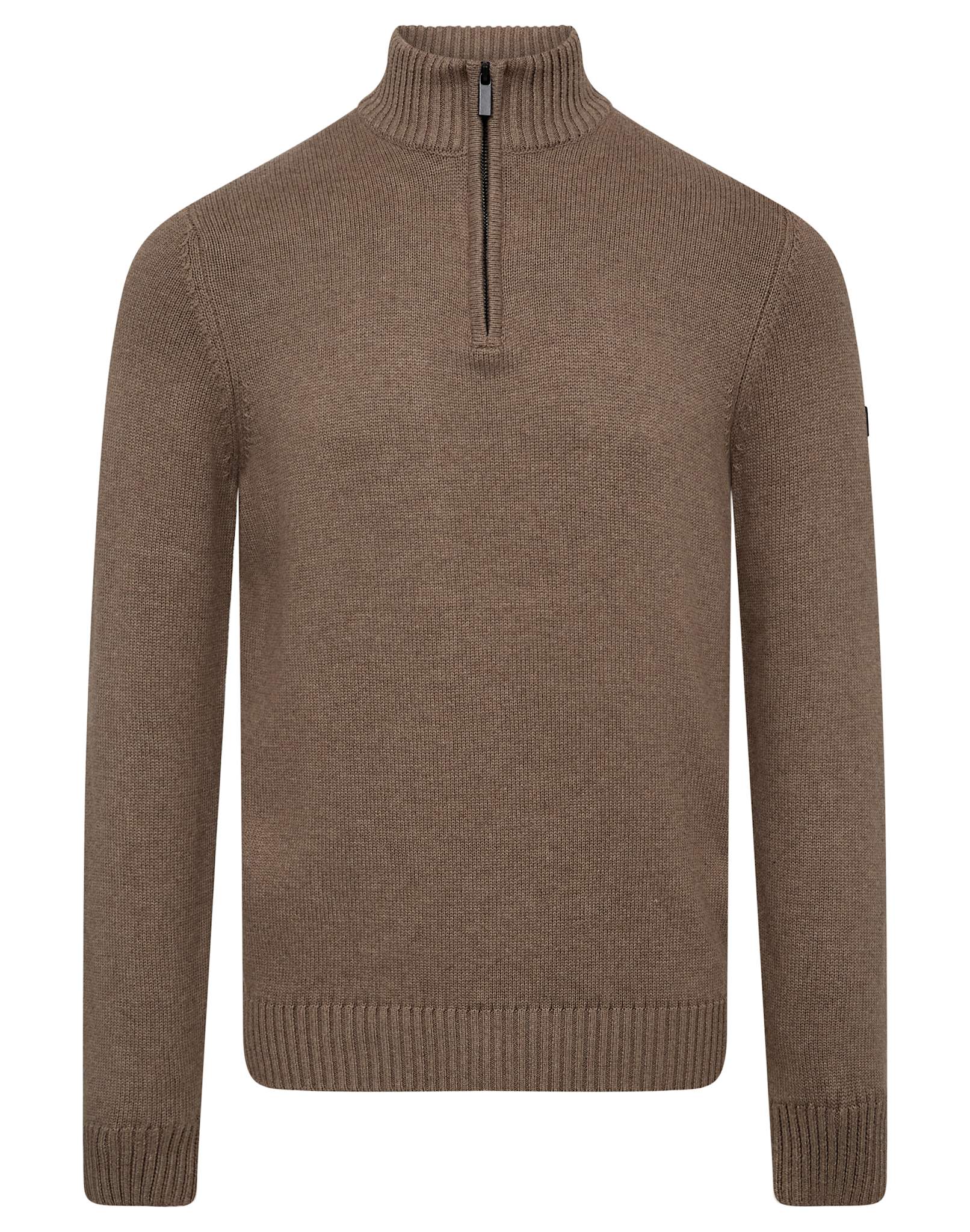 BS Naist Regular Fit Stickat - Brown