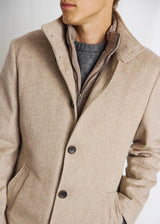BS Ontario Slim Fit Frakke - Light Brown