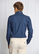 BS Bogaerts Slim Fit Skjorte - Navy