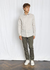 BS Caroll Slim Fit Skjorte - Sand