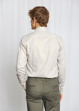 BS Caroll Slim Fit Skjorte - Sand
