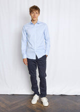BS Riley Slim Fit Skjorte - Light Blue