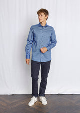BS Shohei Slim Fit Skjorte - Blue