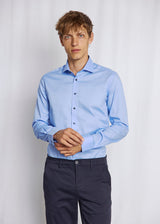 BS Soto Slim Fit Skjorte - Blue
