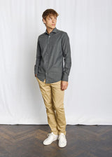 BS Witt Slim Fit Skjorte - Dark Green