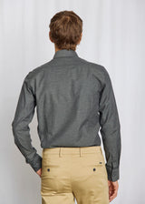 BS Witt Slim Fit Skjorte - Dark Green