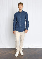 BS Xander Modern Fit Skjorte - Navy