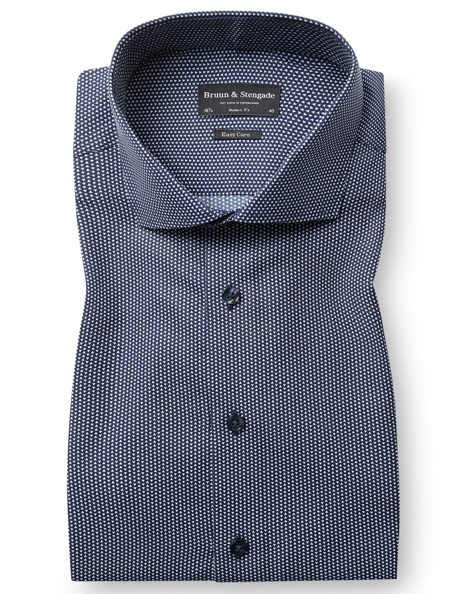 BS Gunnar Modern Fit Skjorte - Navy