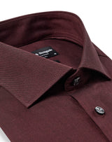 BS Manny Modern Fit Skjorte - Burgundy