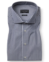 BS Julio Modern Fit Skjorte - Navy/White