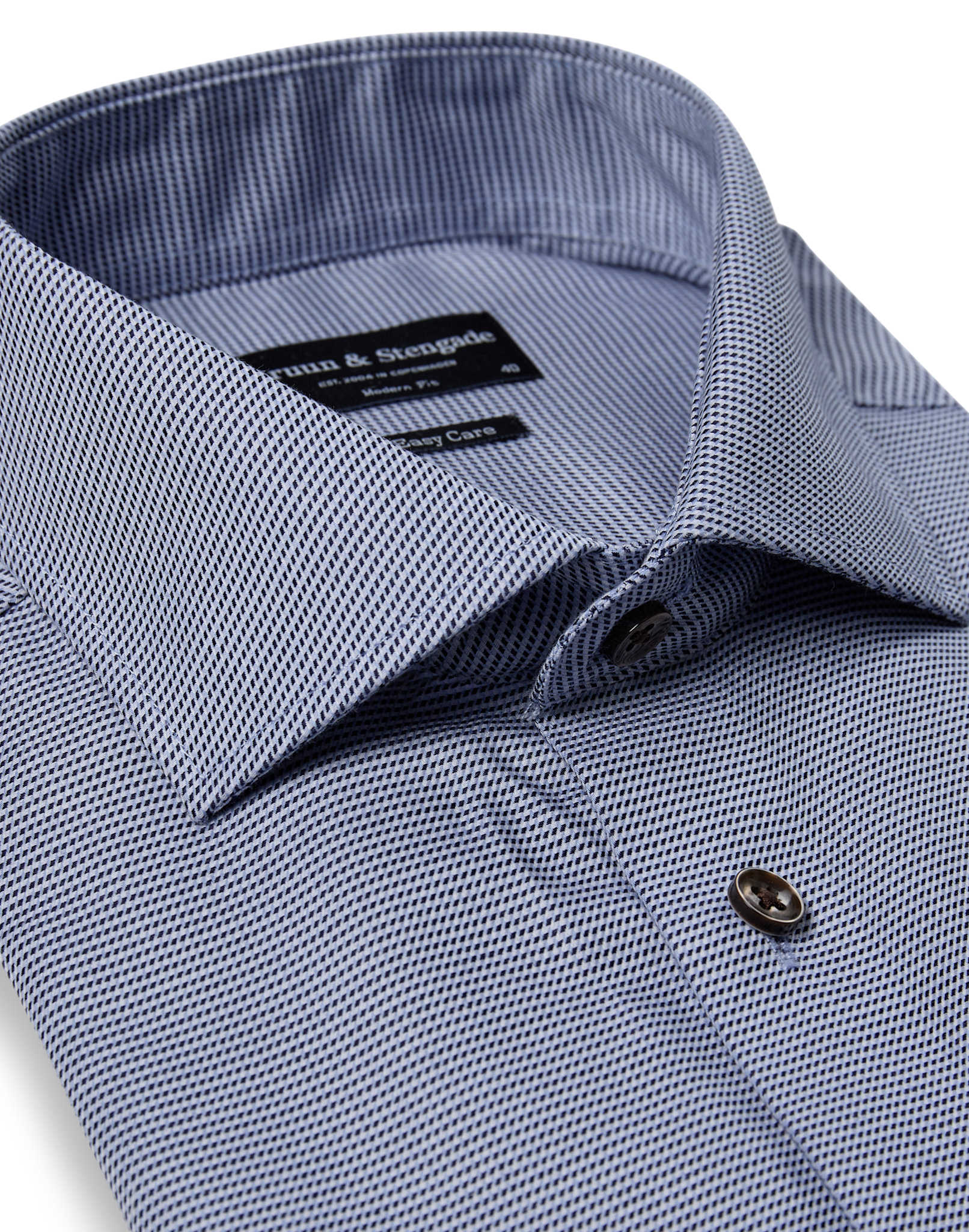 BS Corey Modern Fit Skjorta - Dark Blue