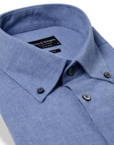 BS Faruk Casual Modern Fit Skjorte - Light Blue