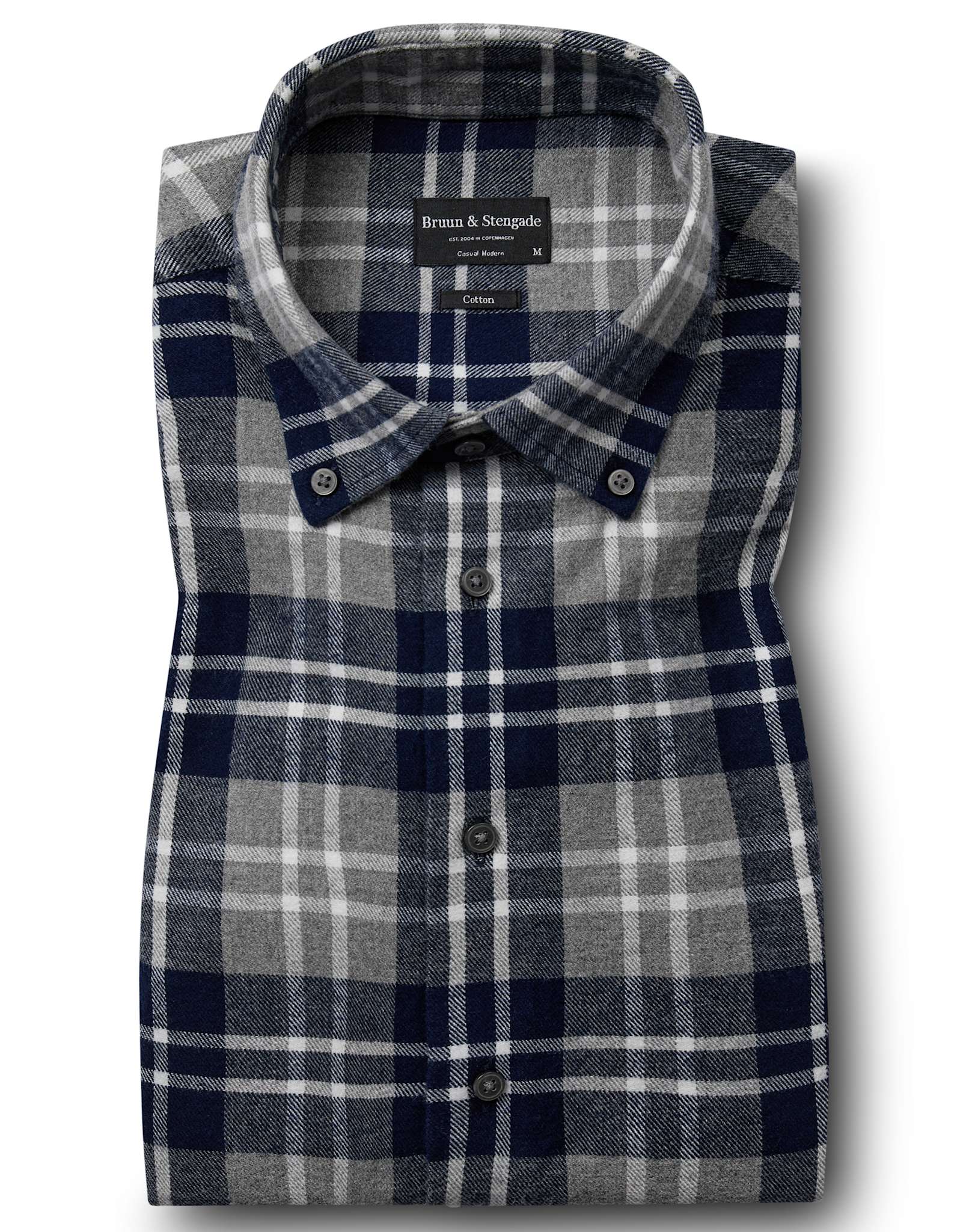 BS Ravi Casual Modern Fit Skjorta - Grey