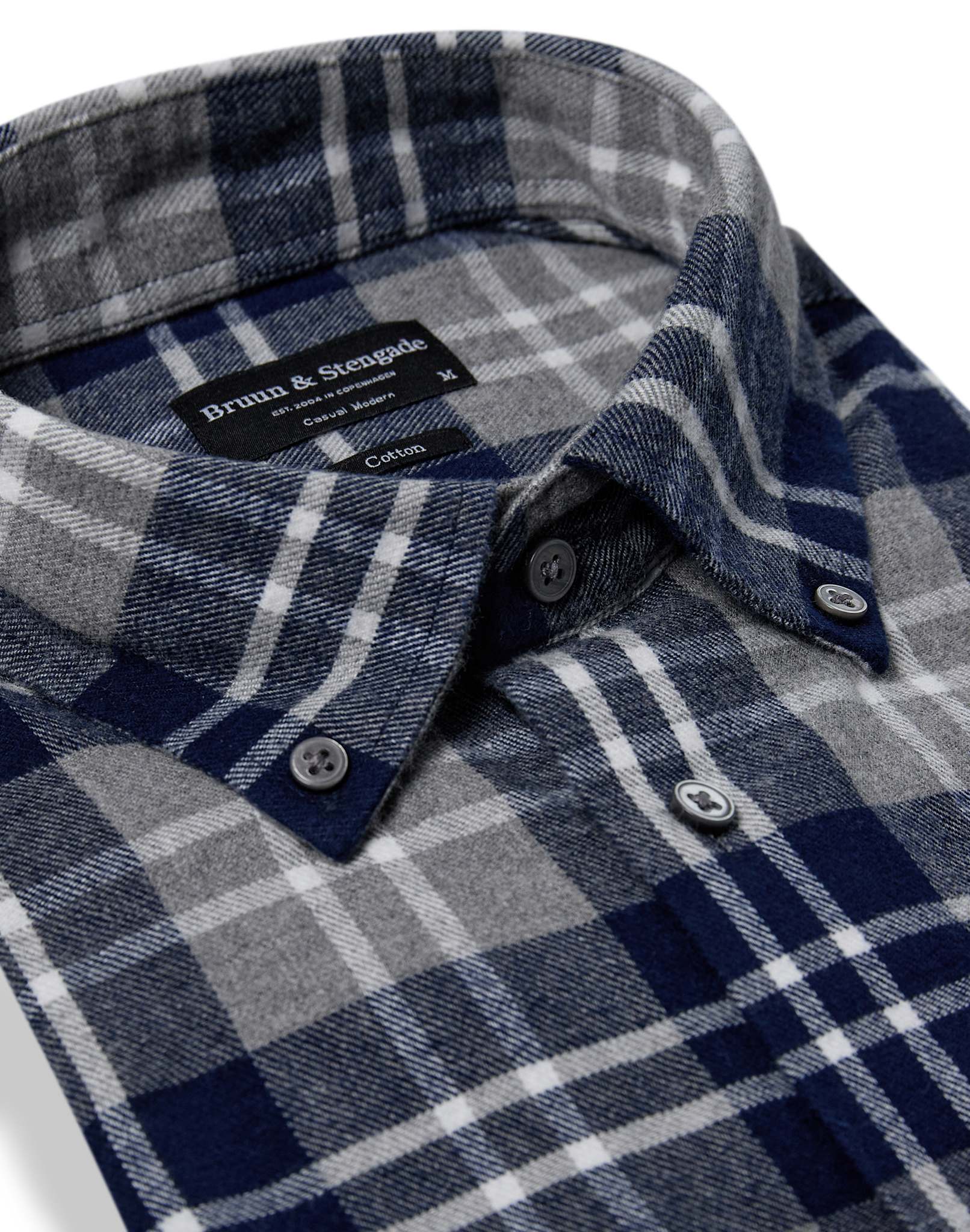 BS Ravi Casual Modern Fit Skjorta - Grey