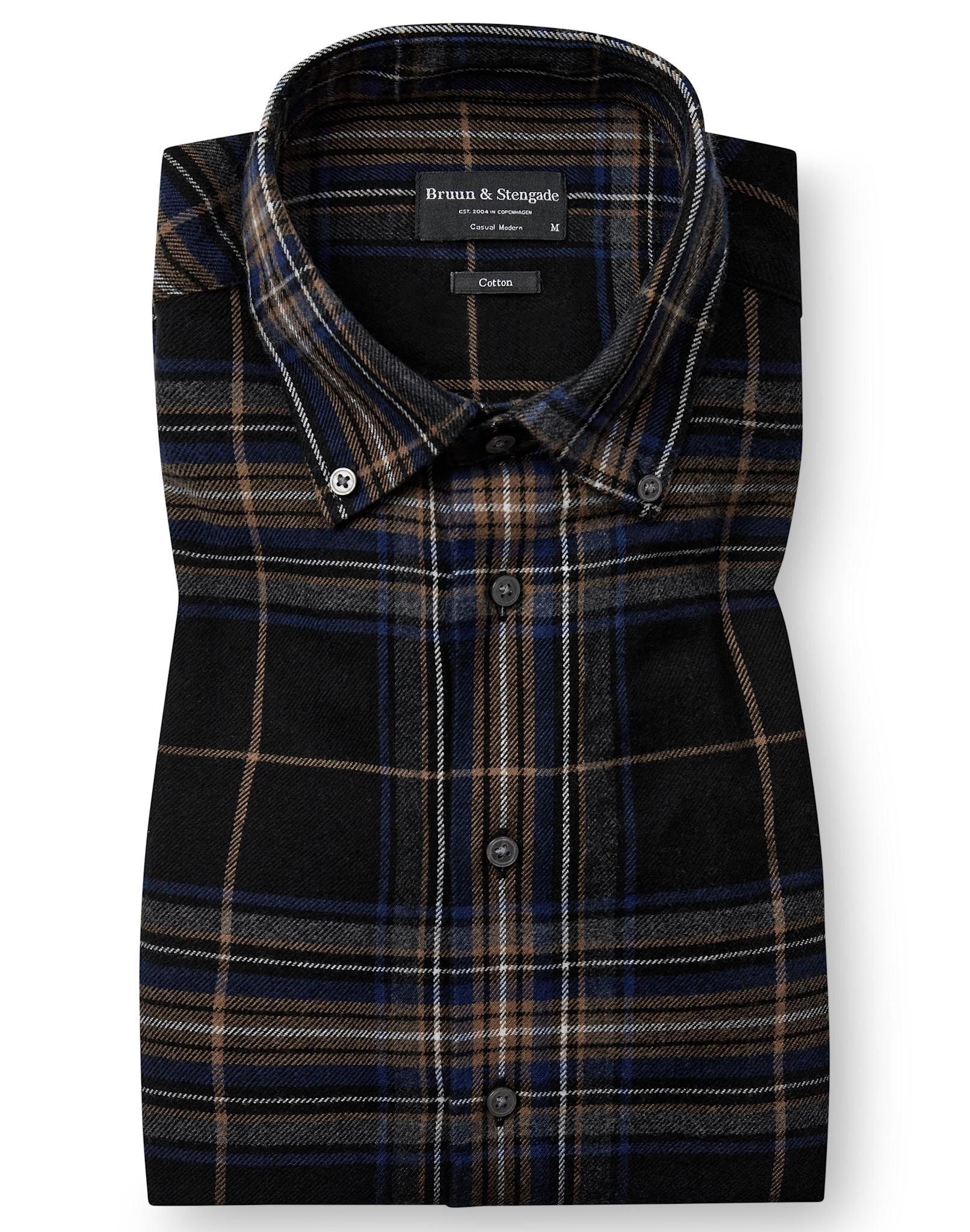 BS Shanin Casual Modern Fit Skjorta - Blue