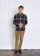 BS Shanin Casual Modern Fit Skjorte - Blue