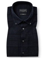 BS Akhlaq Casual Modern Fit Skjorte - Thunder