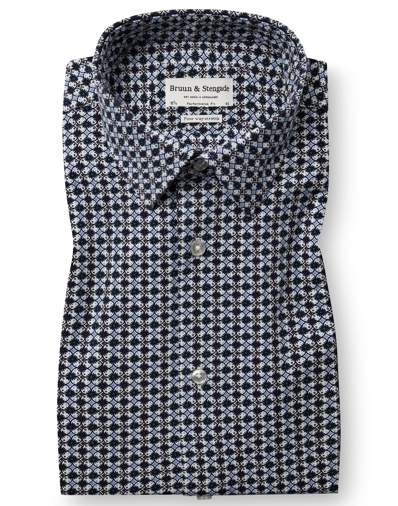 BS Ozzie Performance Fit Shirt - Blue