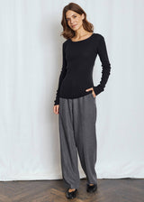 BS Asdis Regular Fit Strik - Black